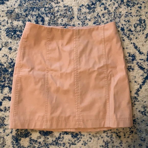 Free People Modern Femme Skirt in Pink - Picture 3 of 4